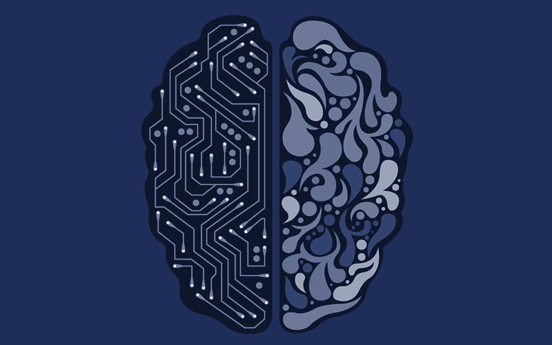 Graphic of a Brain